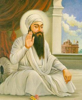 Portrait of Guru Arjan Dev Ji