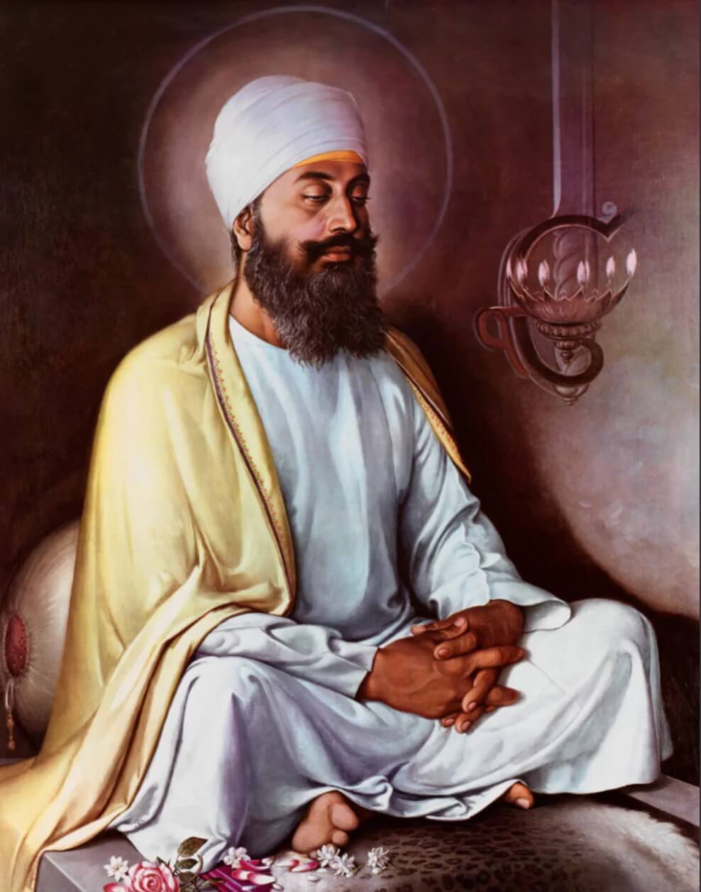 Portrait of Guru Tegh Bahadur Ji
